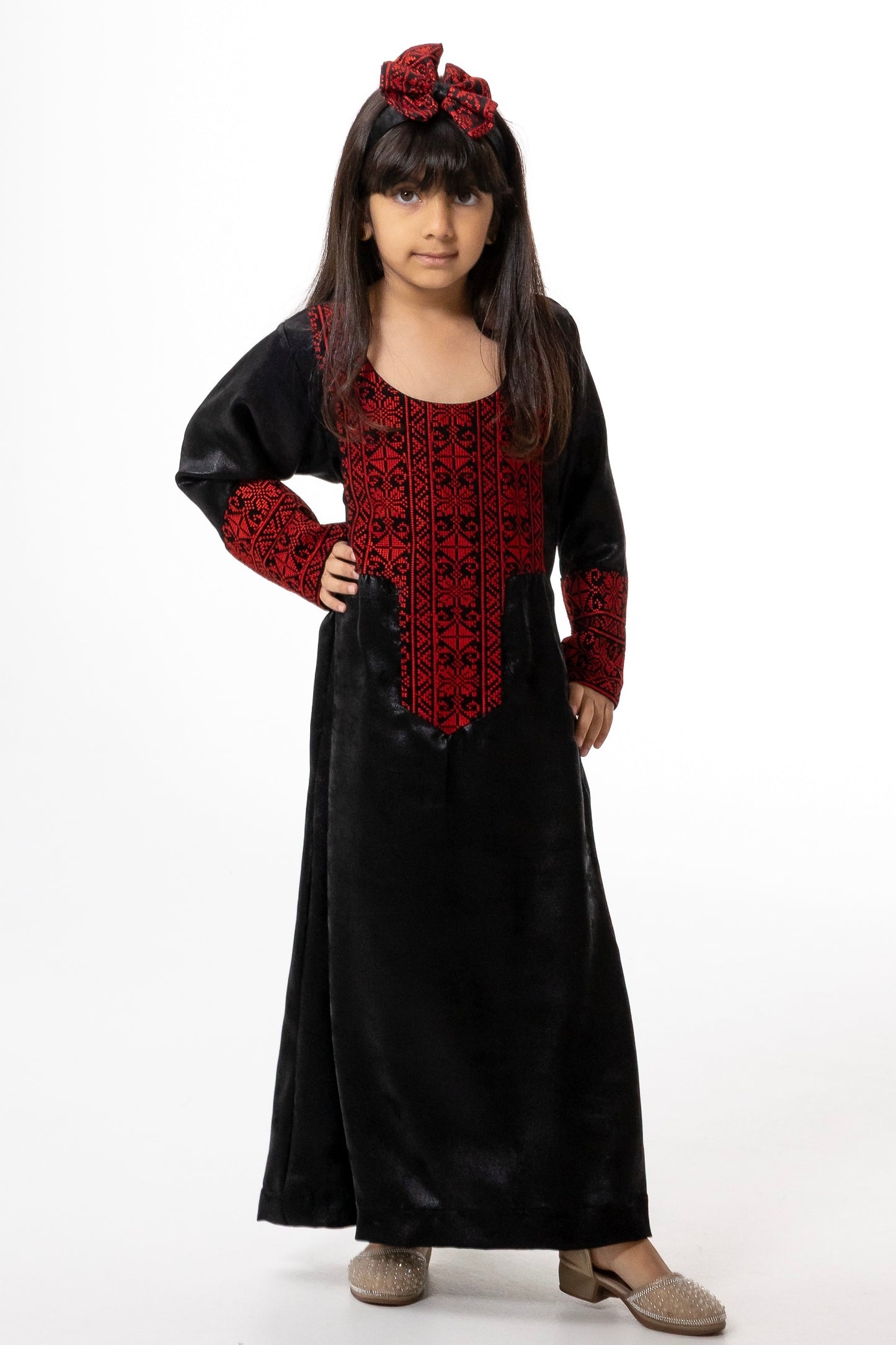 Kids Traditional Dress with Embroidery