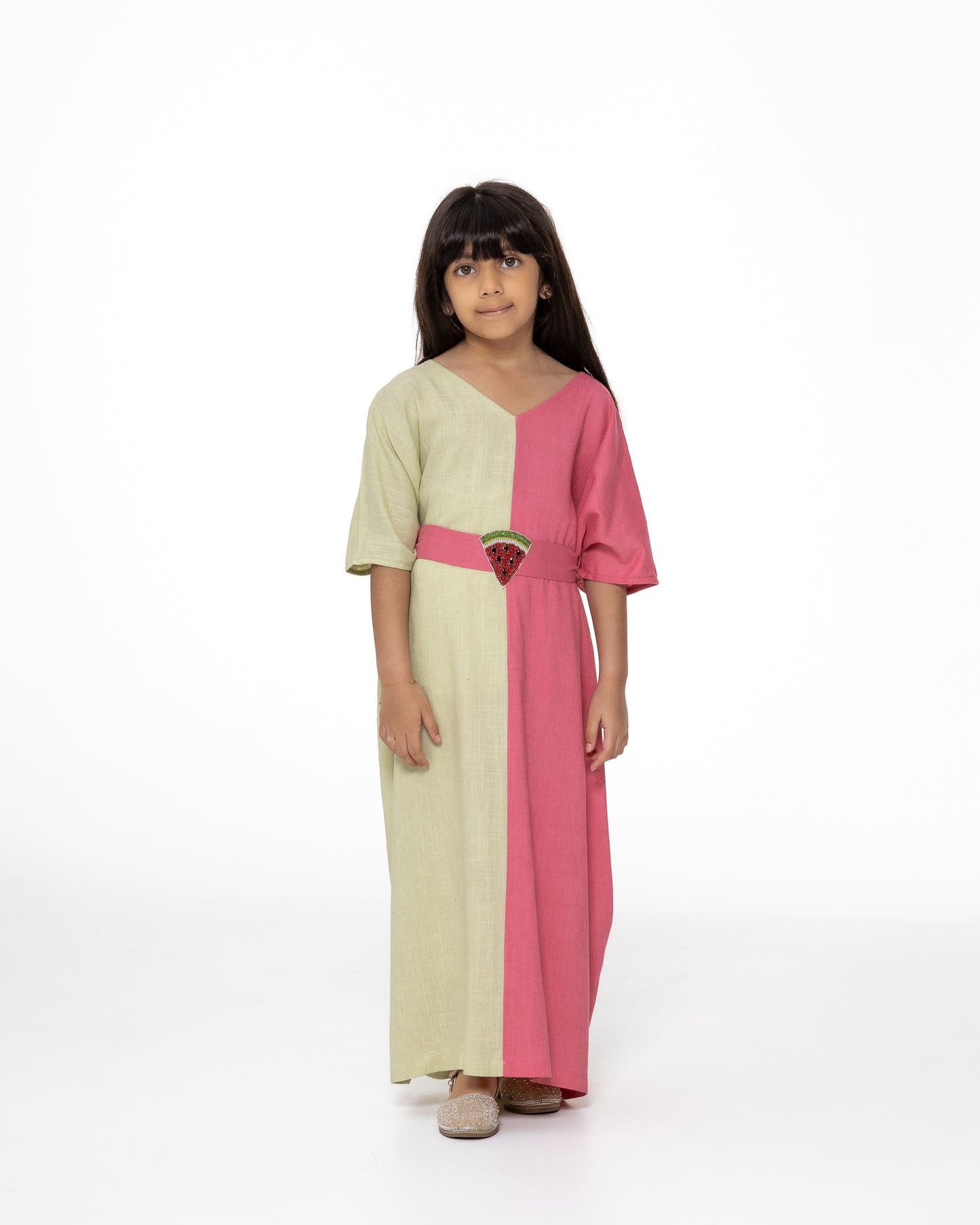 Kids Dual-Tone Watermelon Kaftan