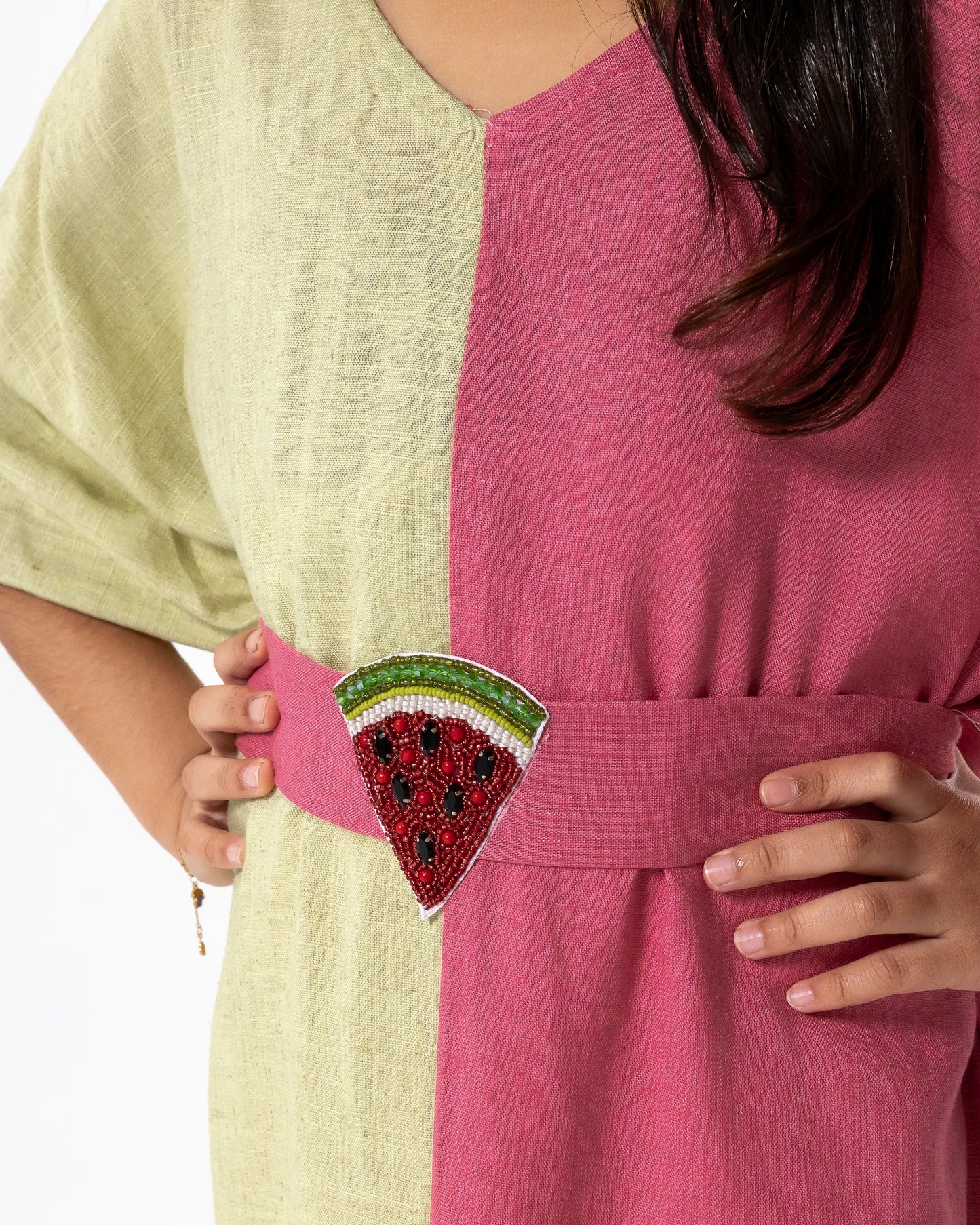 Kids Dual-Tone Watermelon Kaftan