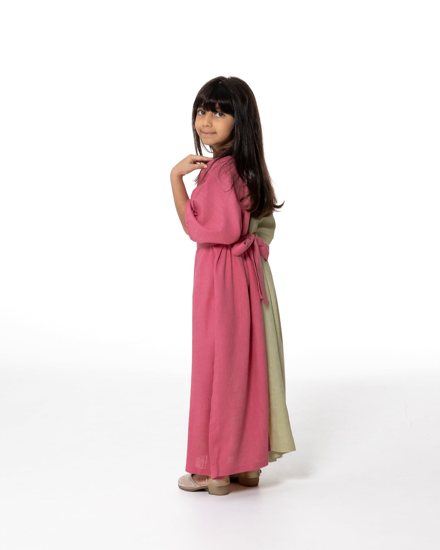 Kids Dual-Tone Watermelon Kaftan