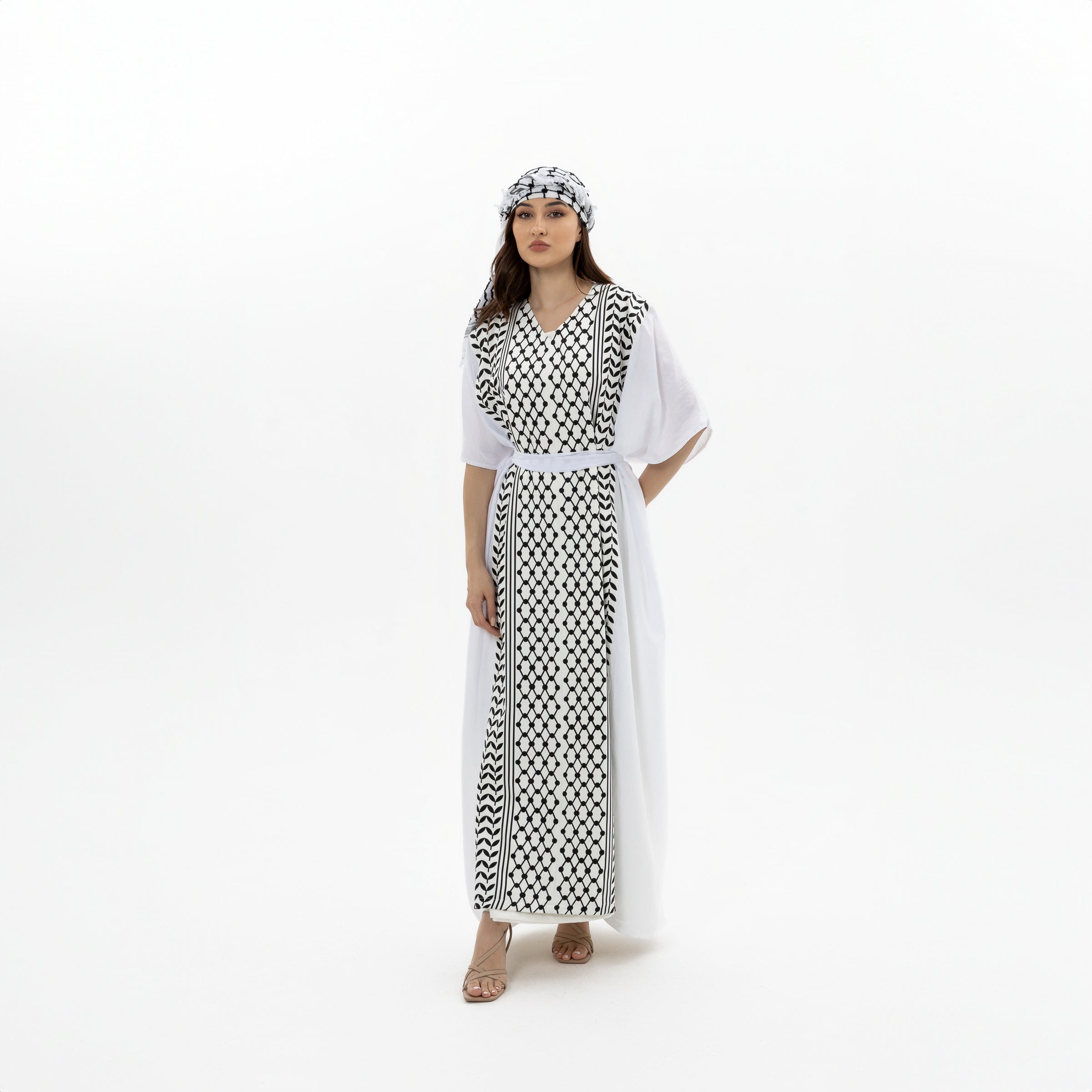Keffiyeh Kaftan – DARAZEAN