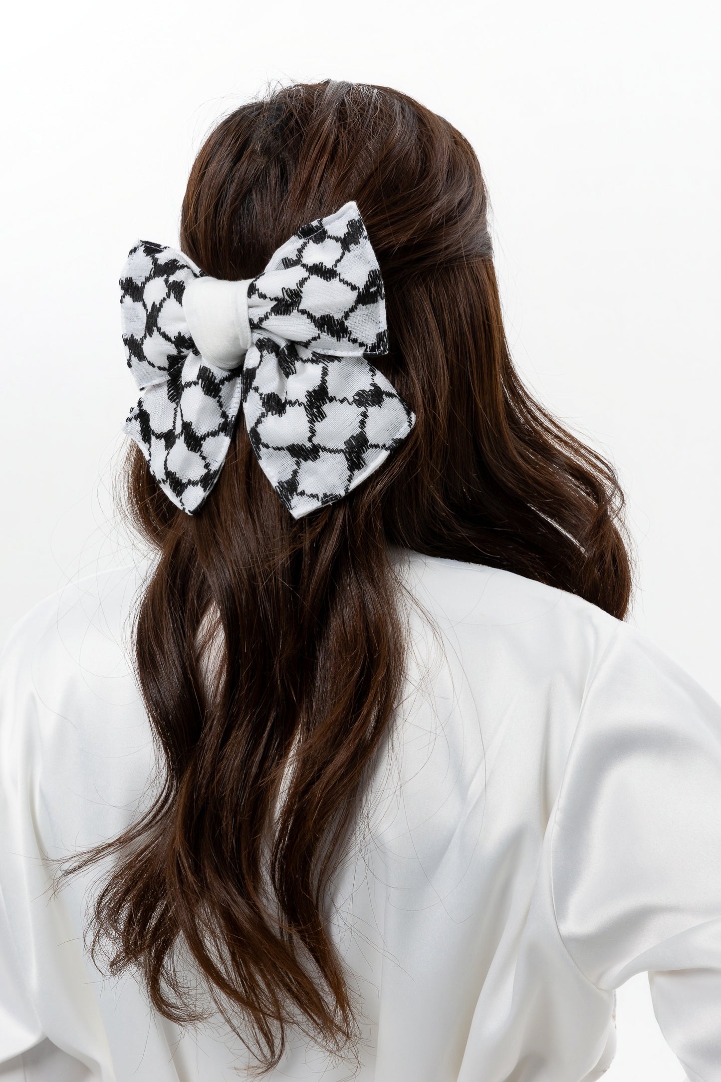 Keffiyeh Hair Bow