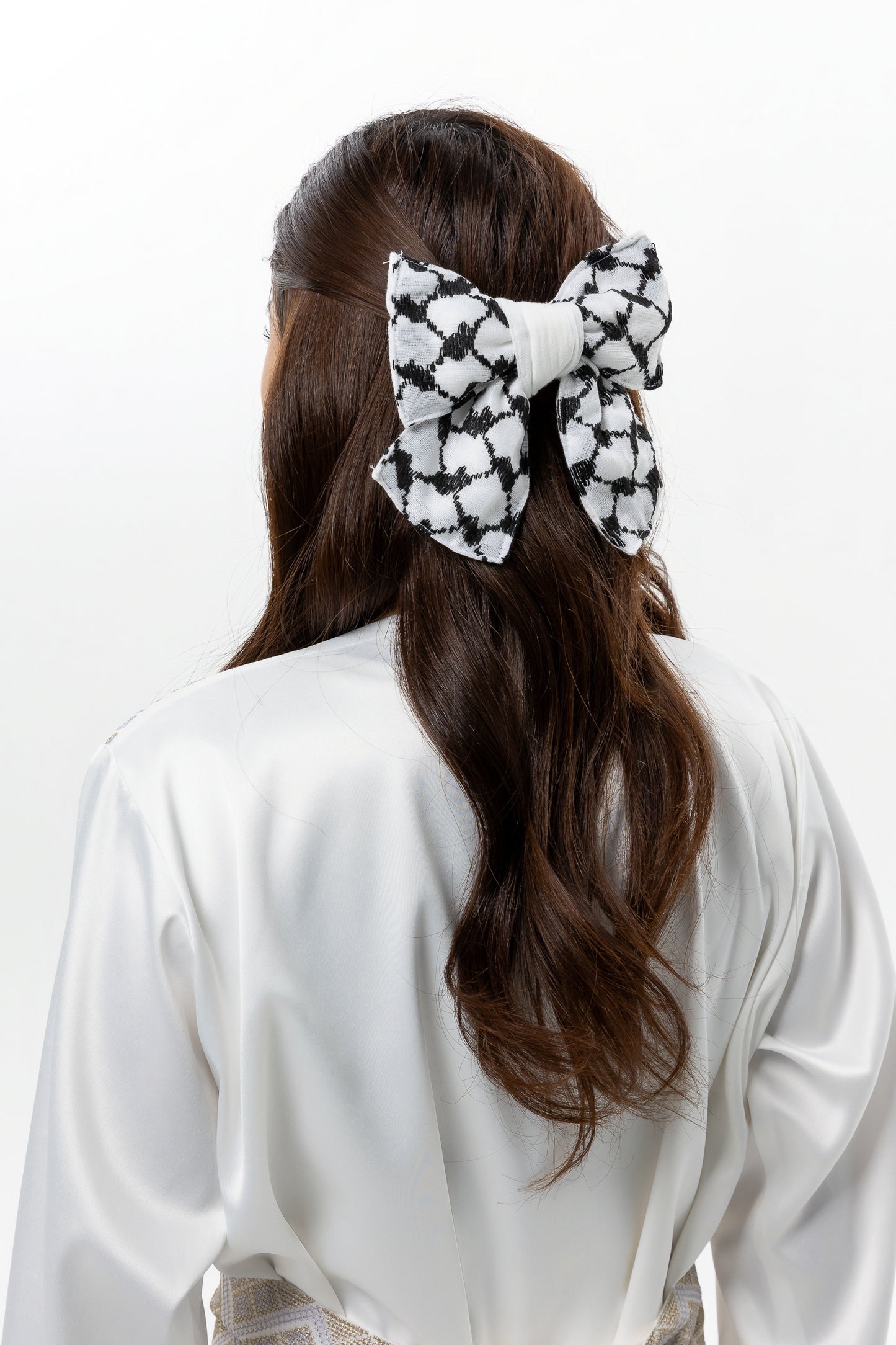 Keffiyeh Hair Bow