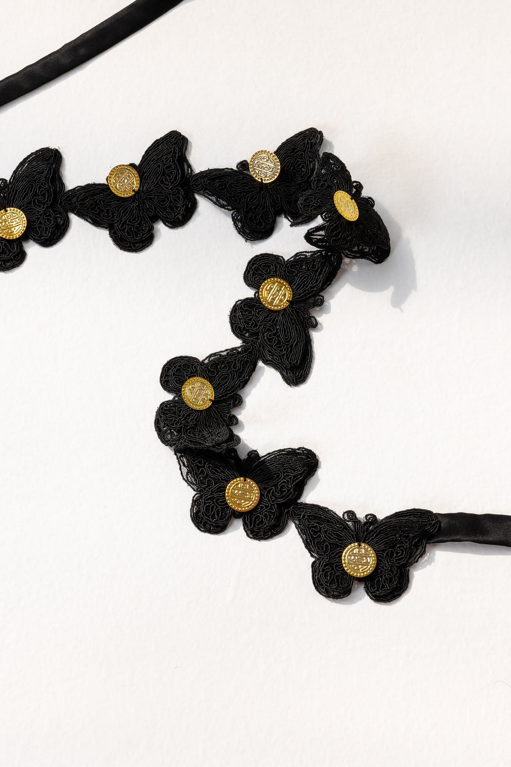 Butterfly Belt with Coin Details