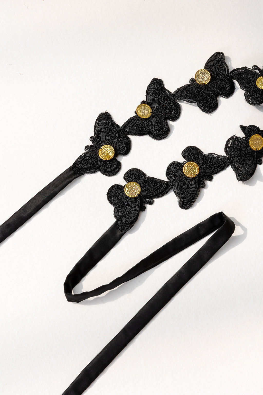 Butterfly Belt with Coin Details