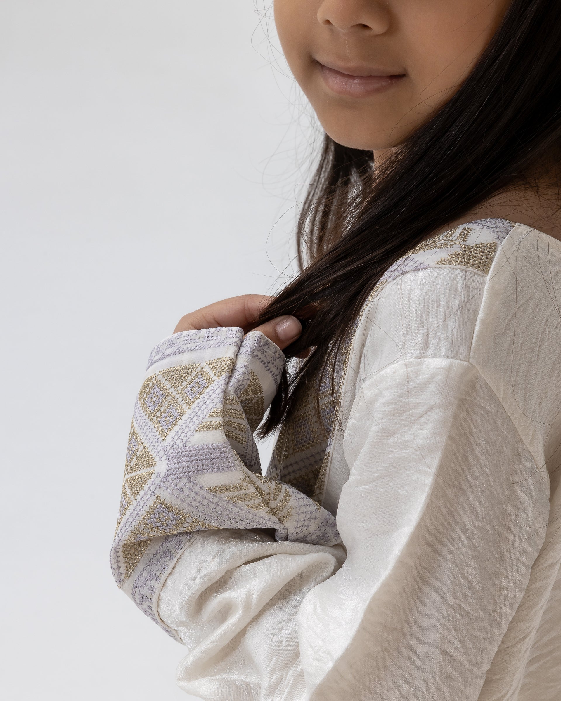 Kids Embroidered Kaftan