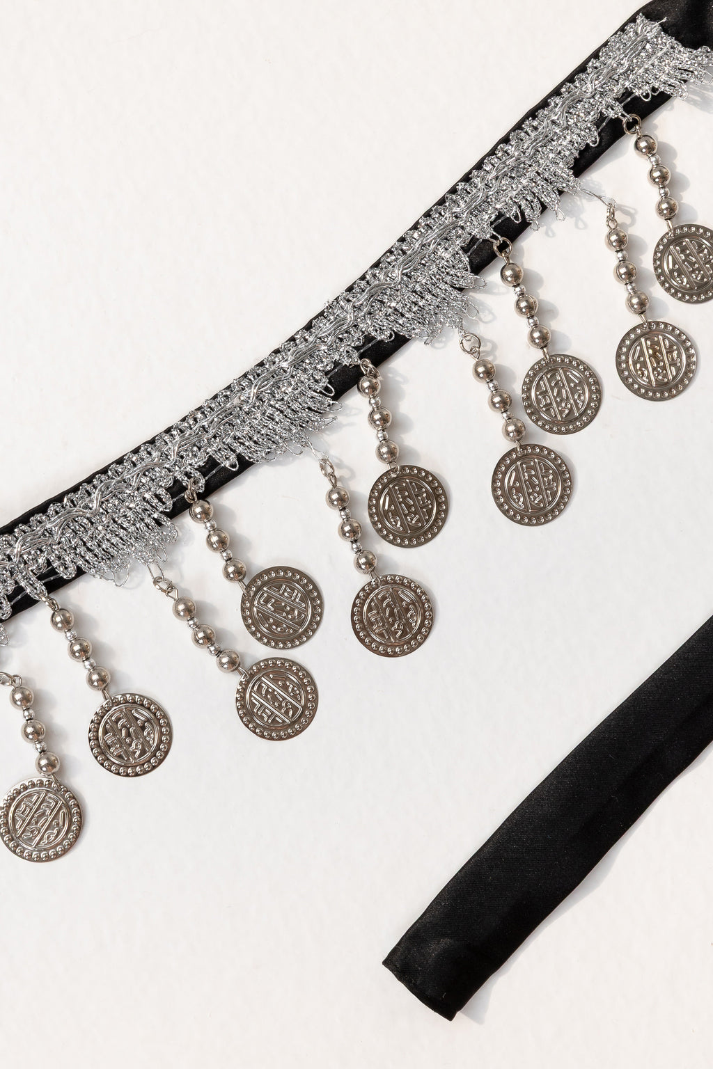 Silver Coing Chain Belt