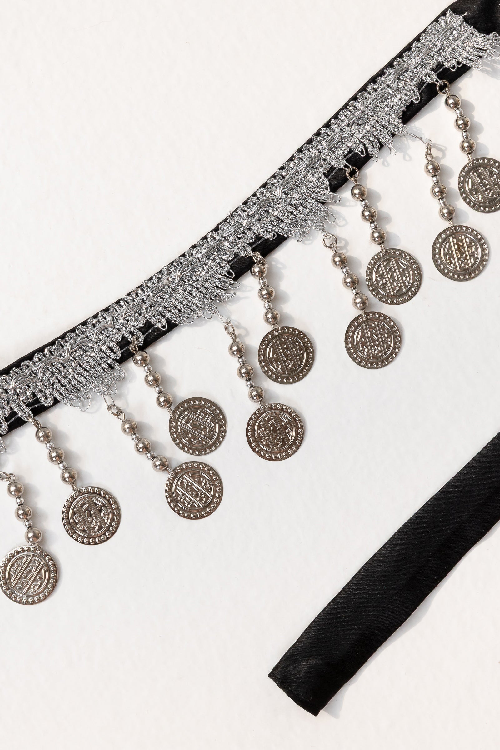 Silver Coing Chain Belt