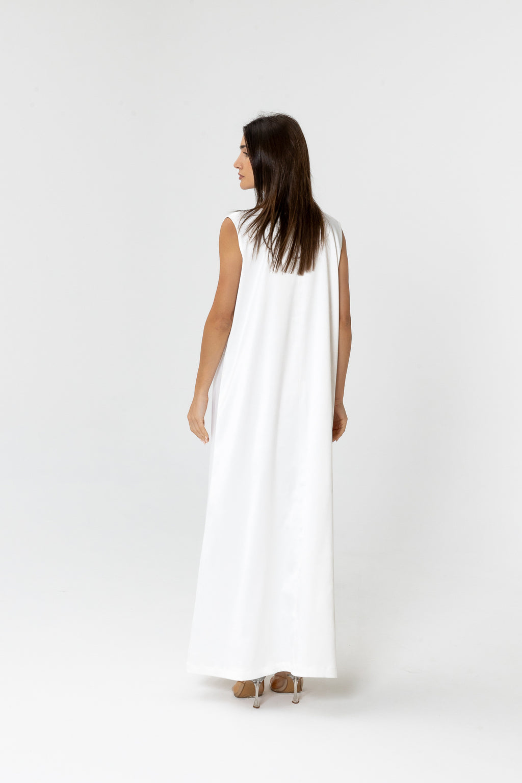White Inner Slip Dress