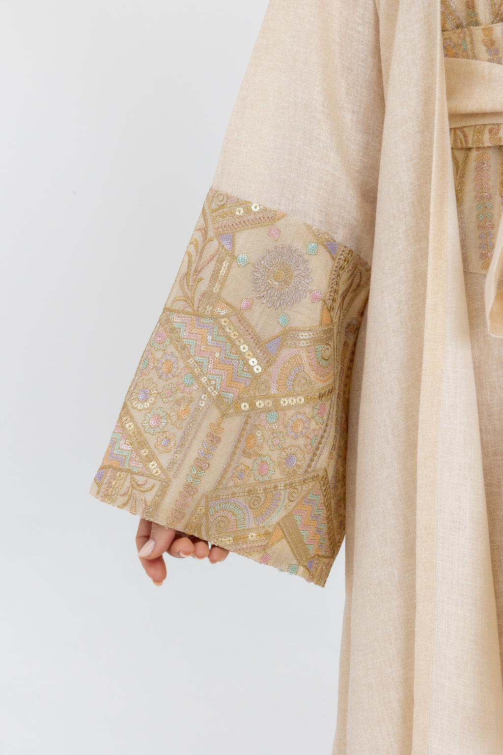 Golden Two-Piece Dress