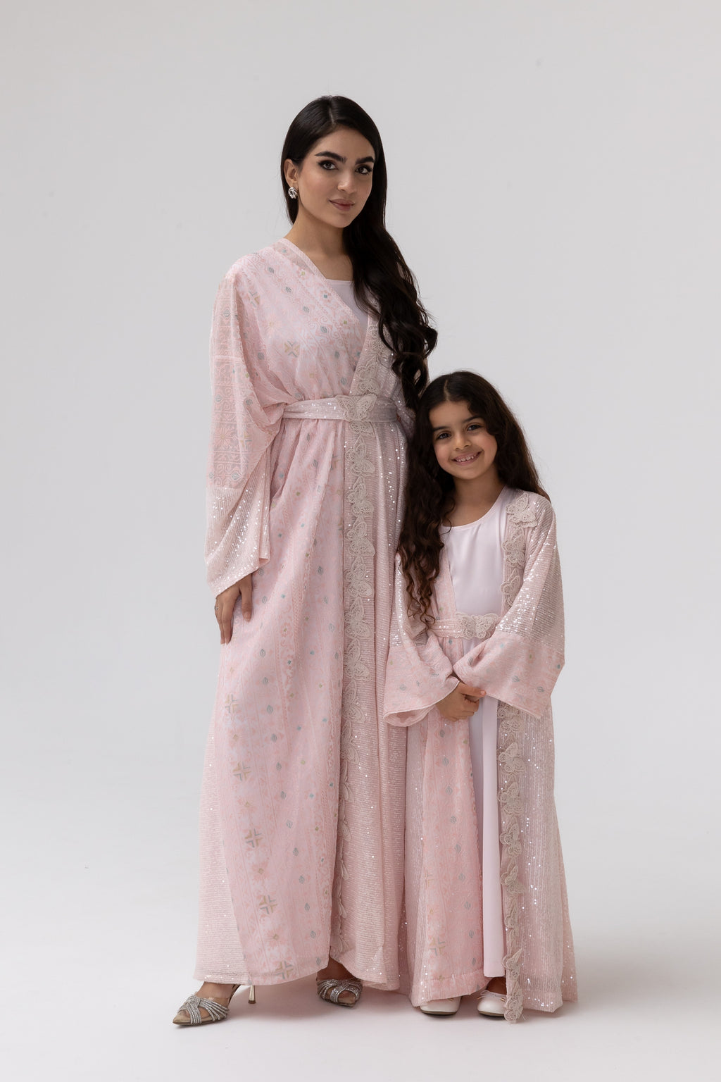 Kids Abaya with Butterfly Aplliqué