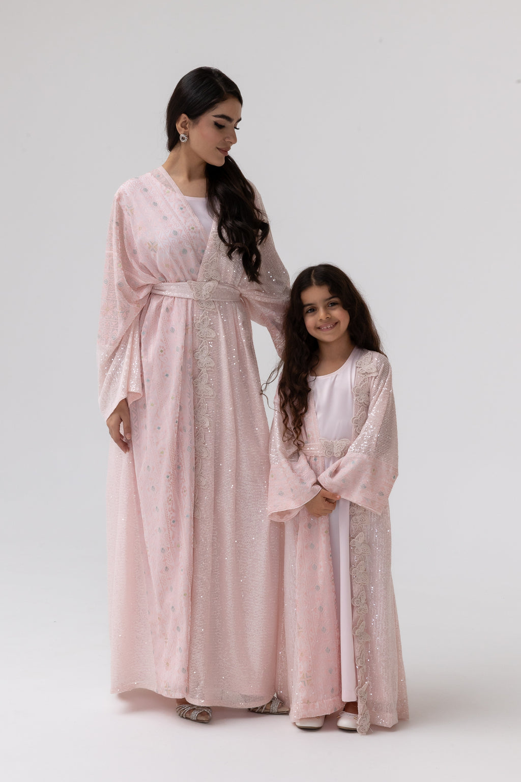 Kids Abaya with Butterfly Aplliqué