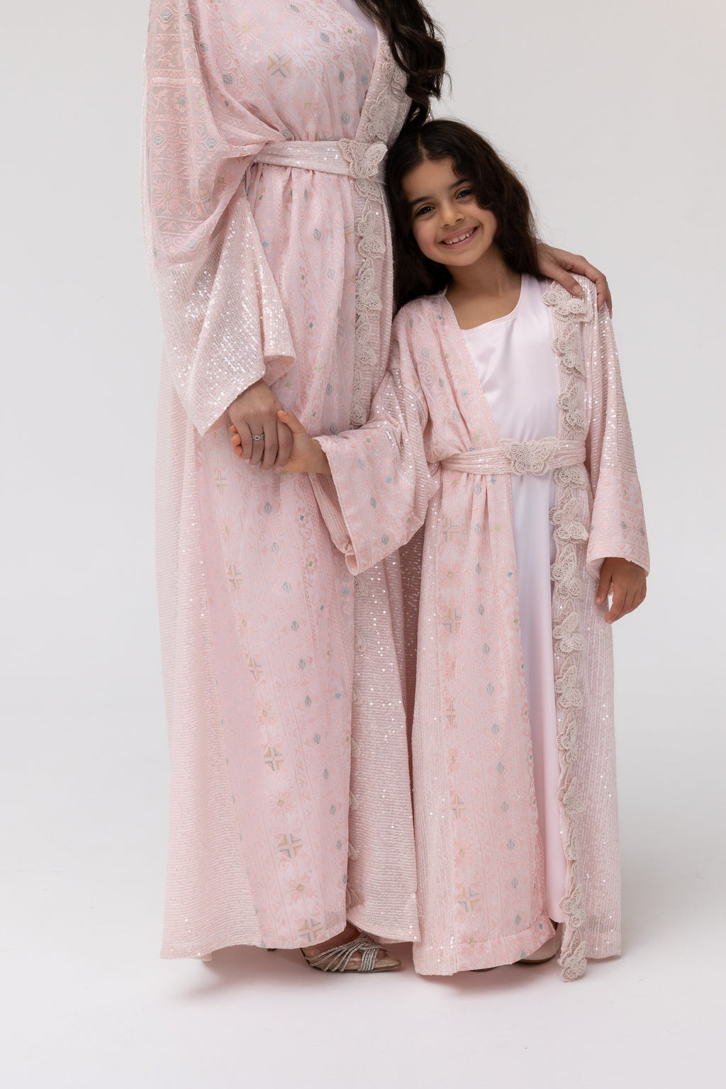 Kids Abaya with Butterfly Aplliqué