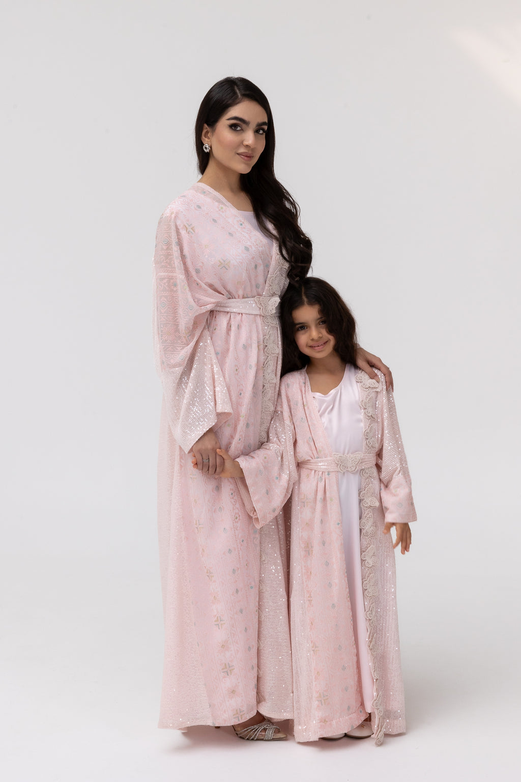 Kids Abaya with Butterfly Aplliqué