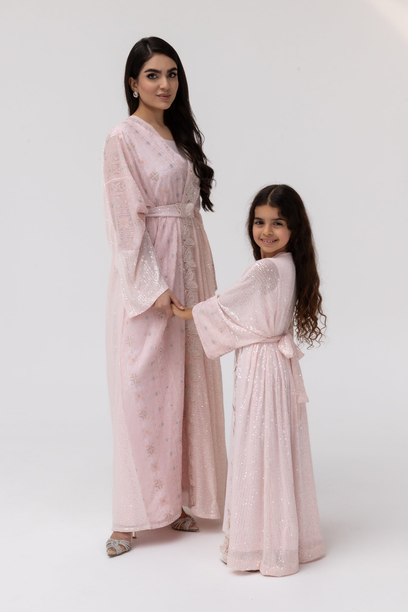 Kids Abaya with Butterfly Aplliqué