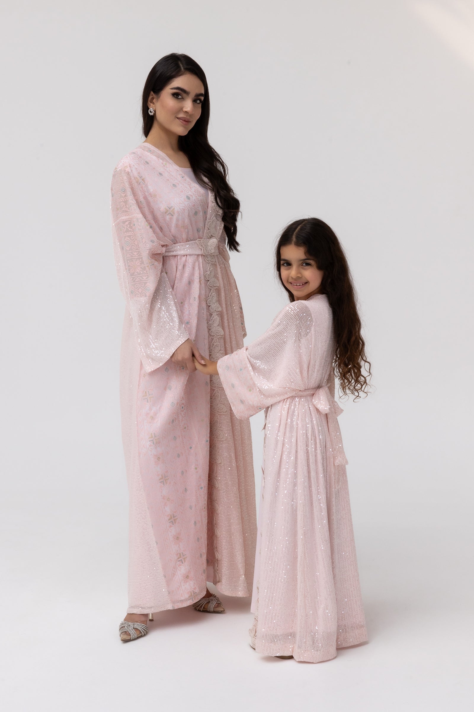 Kids Abaya with Butterfly Aplliqué