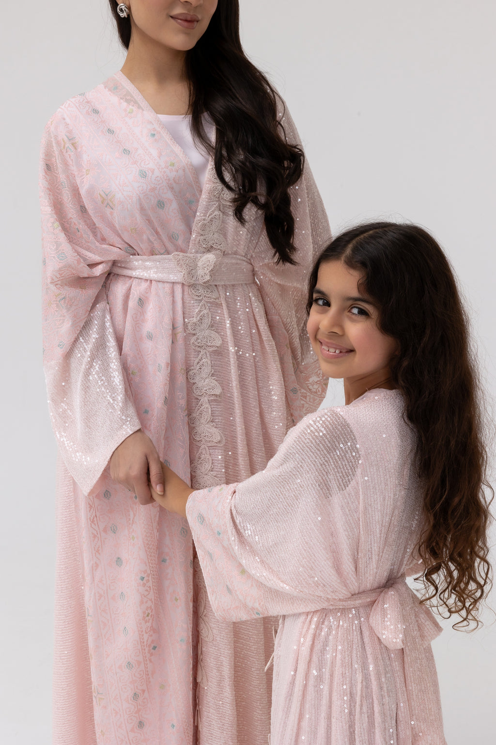 Kids Abaya with Butterfly Aplliqué