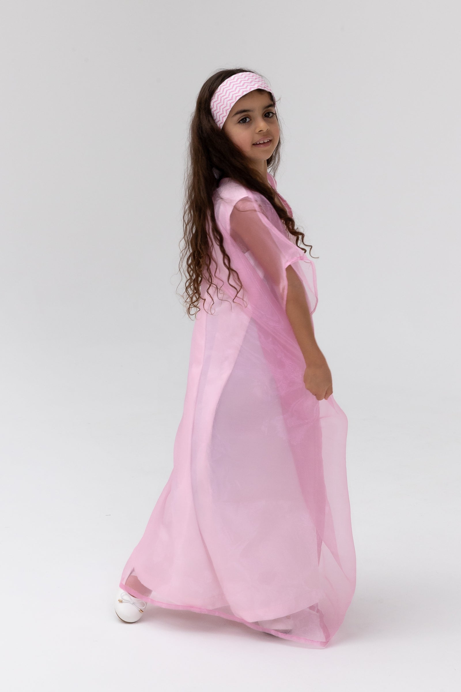 Kids Kaftan with Keffiyeh Print