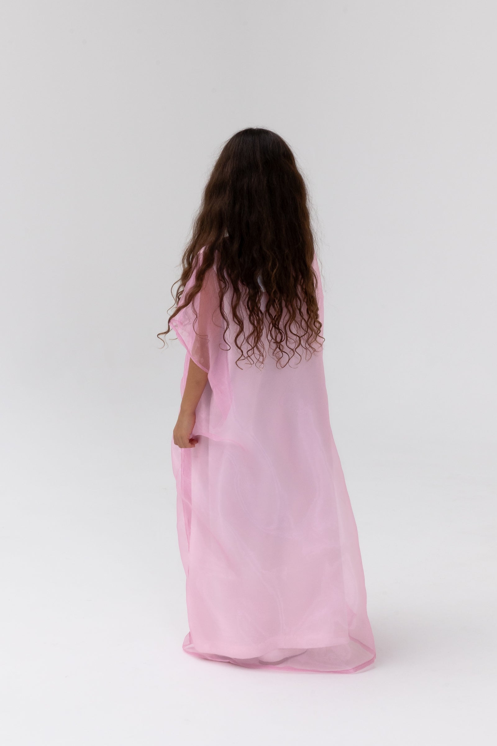 Kids Kaftan with Keffiyeh Print