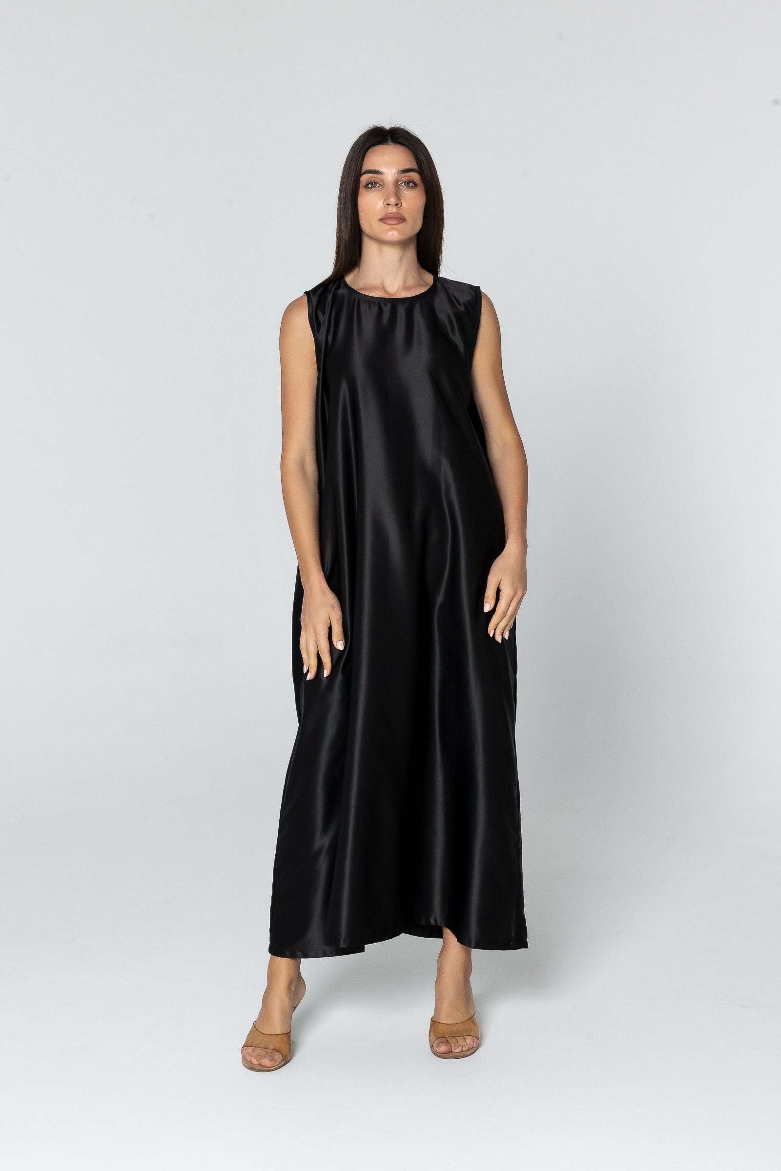 Black Inner Slip Dress