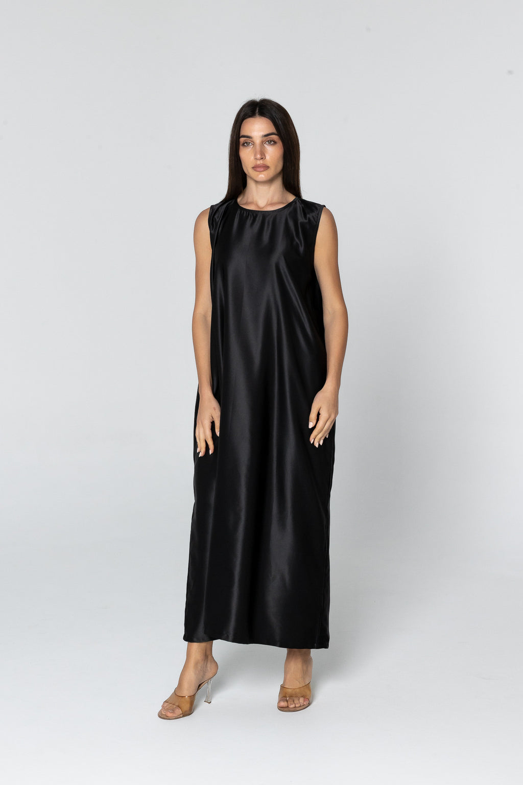 Black Inner Slip Dress