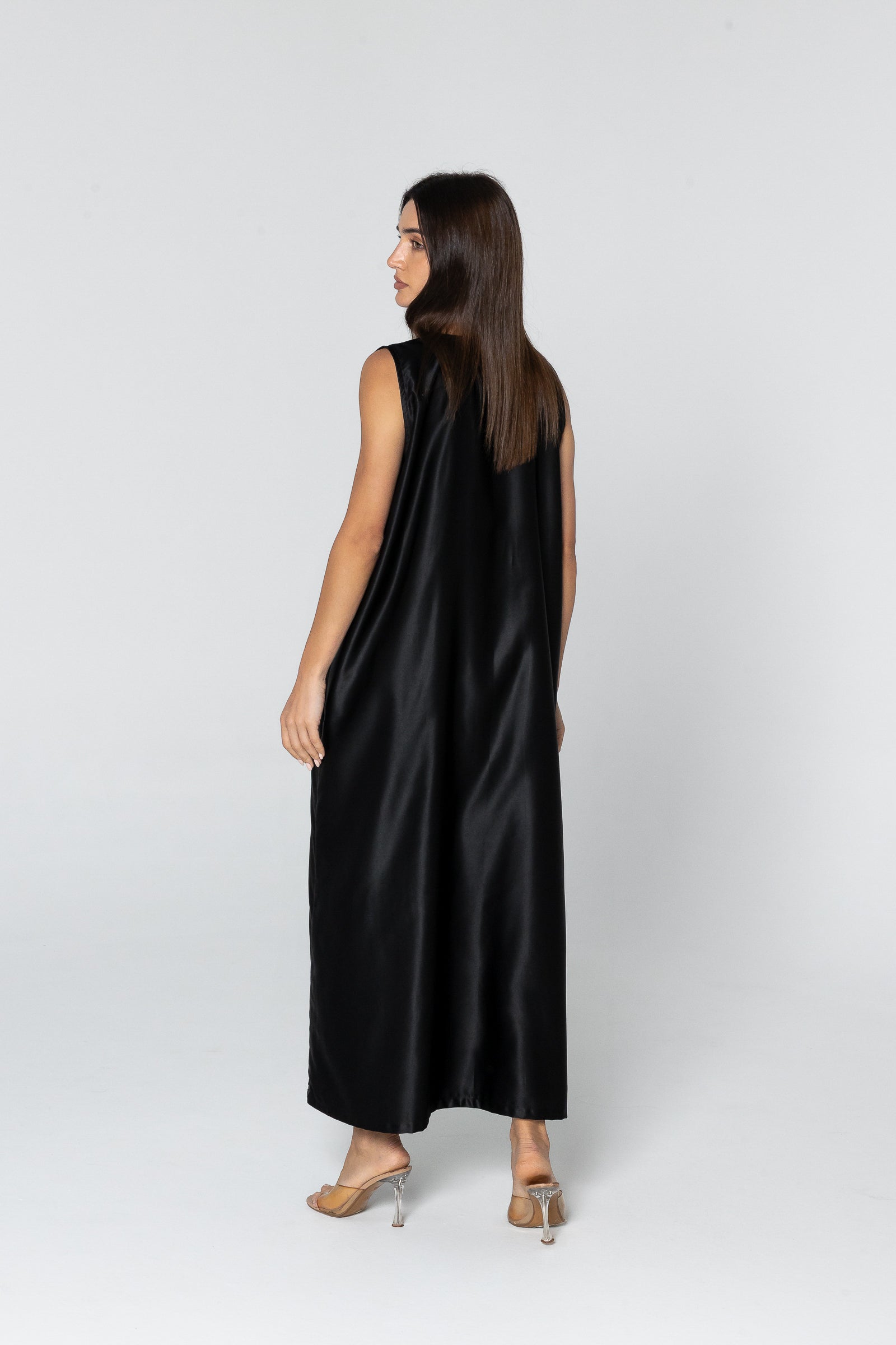 Black Inner Slip Dress