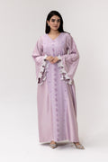 Lilac Kaftan with Butterfly Sleeves