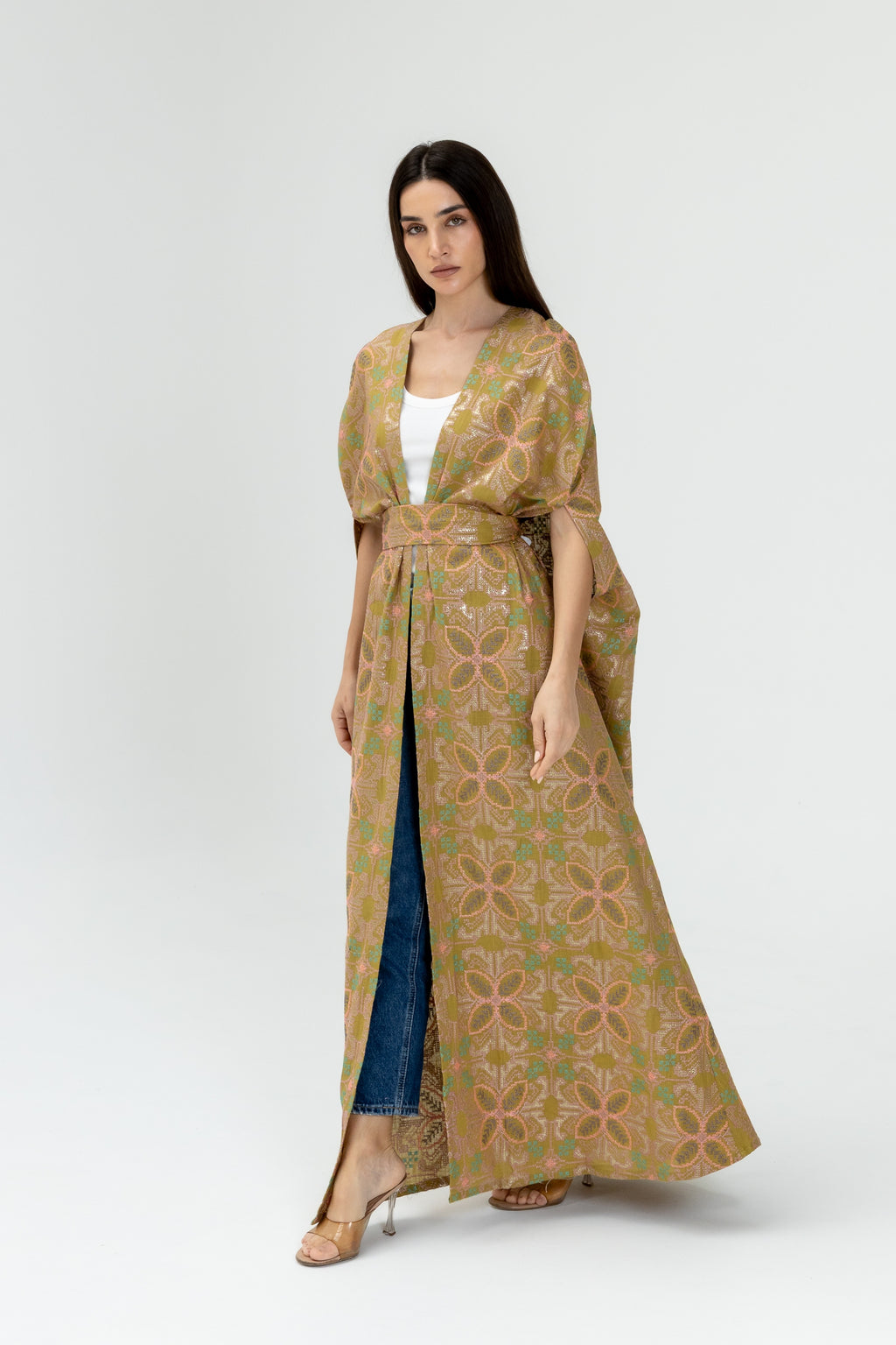 Gold Embroidered Cape