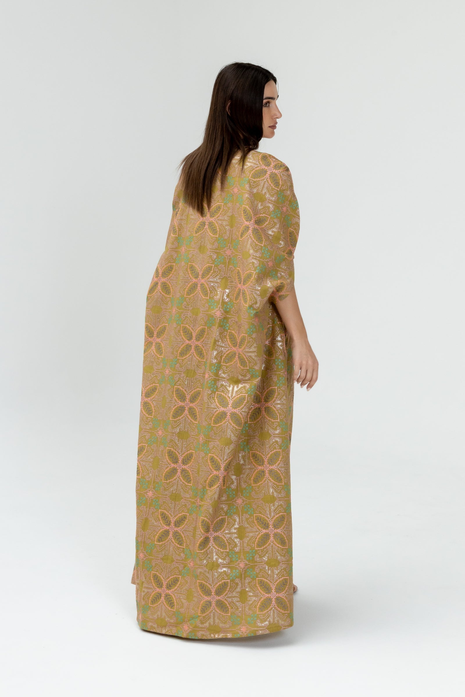 Gold Embroidered Cape