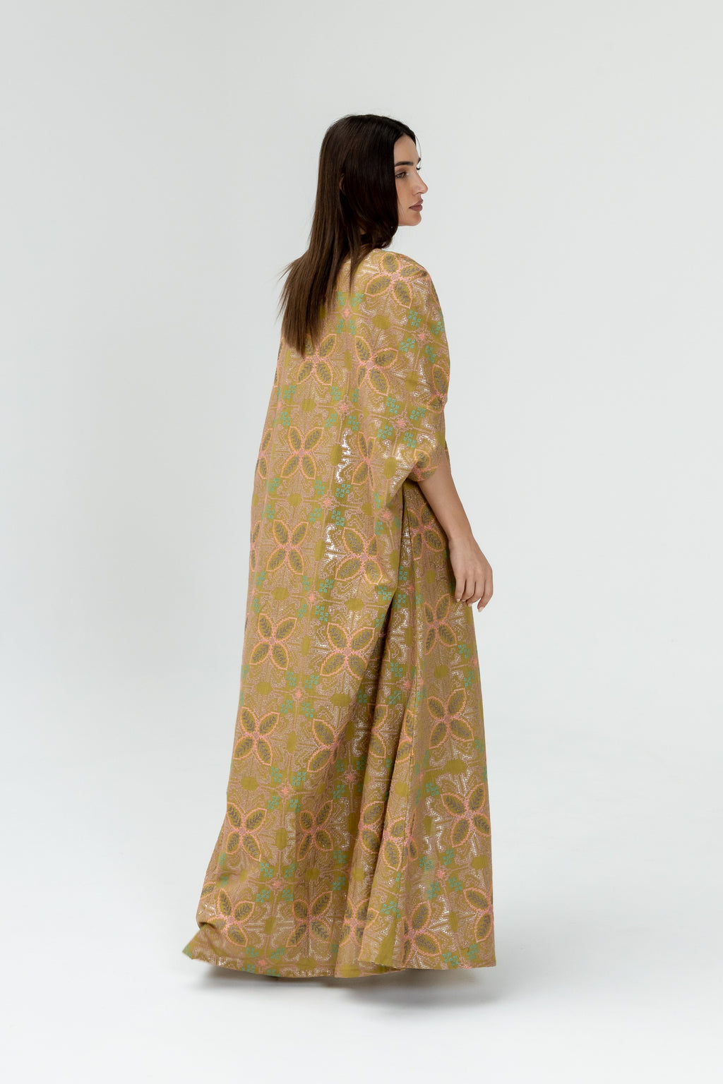 Gold Embroidered Cape