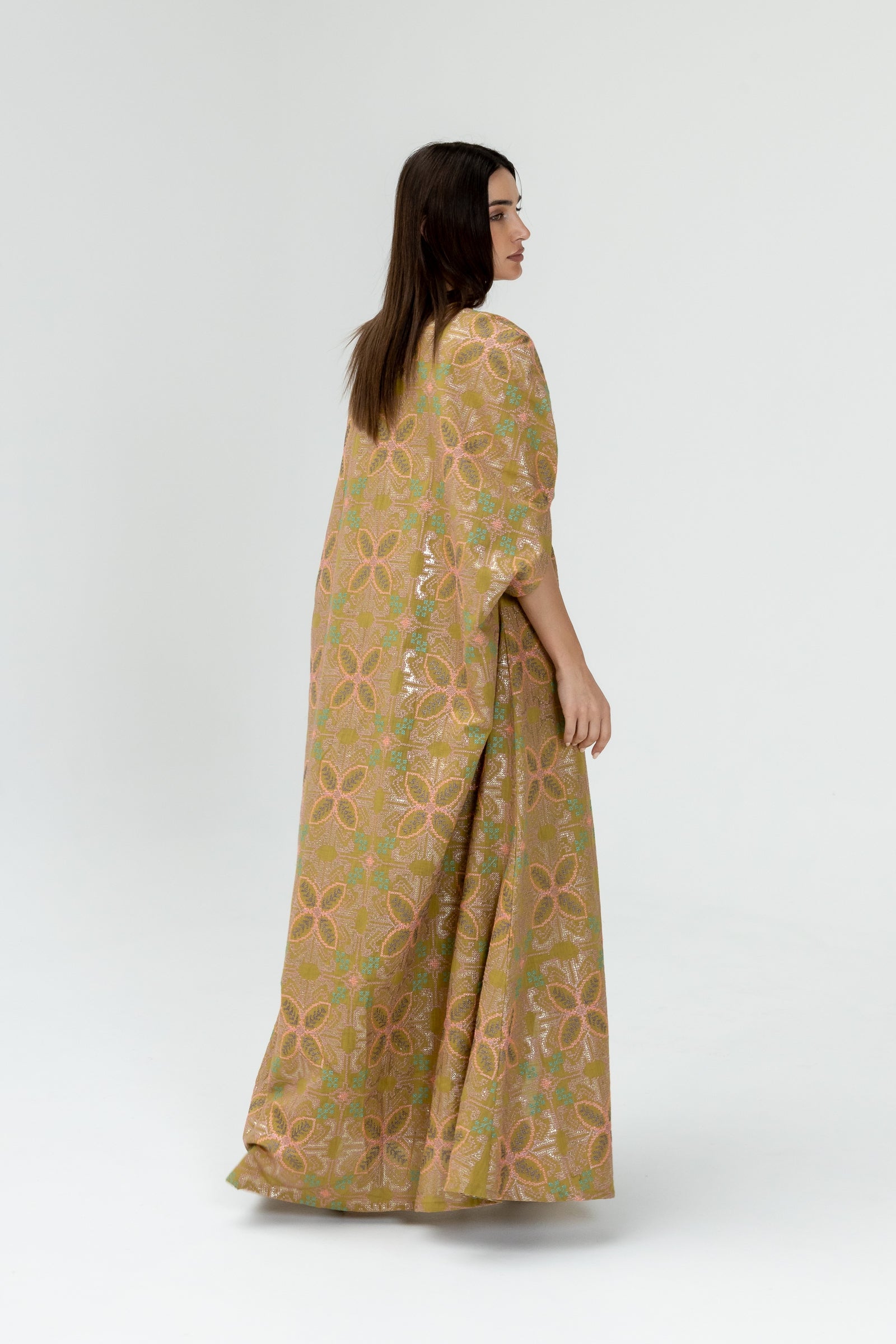 Gold Embroidered Cape