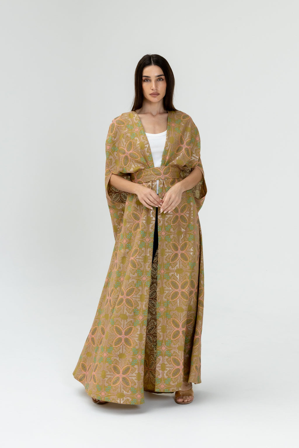 Gold Embroidered Cape