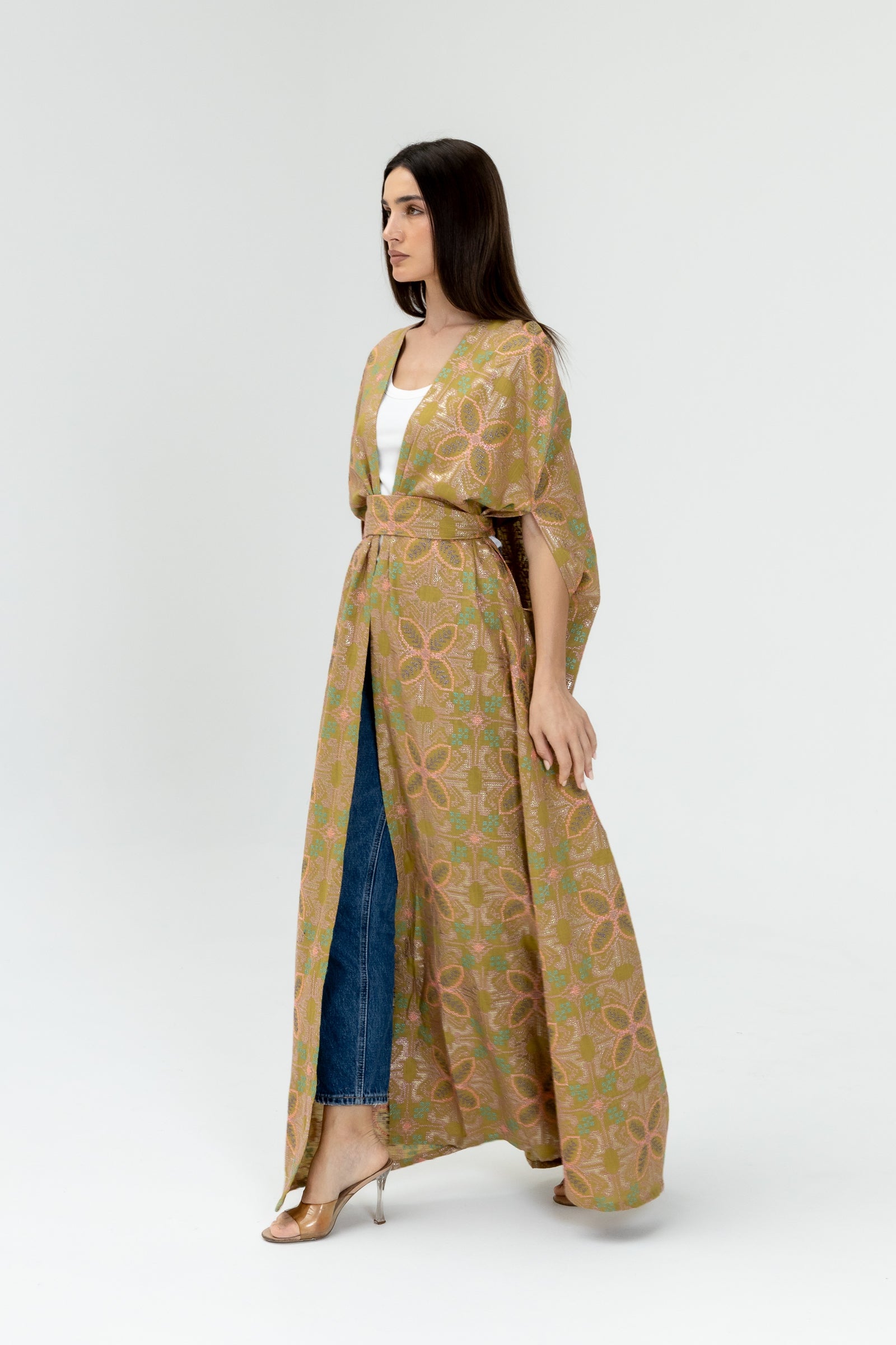 Gold Embroidered Cape