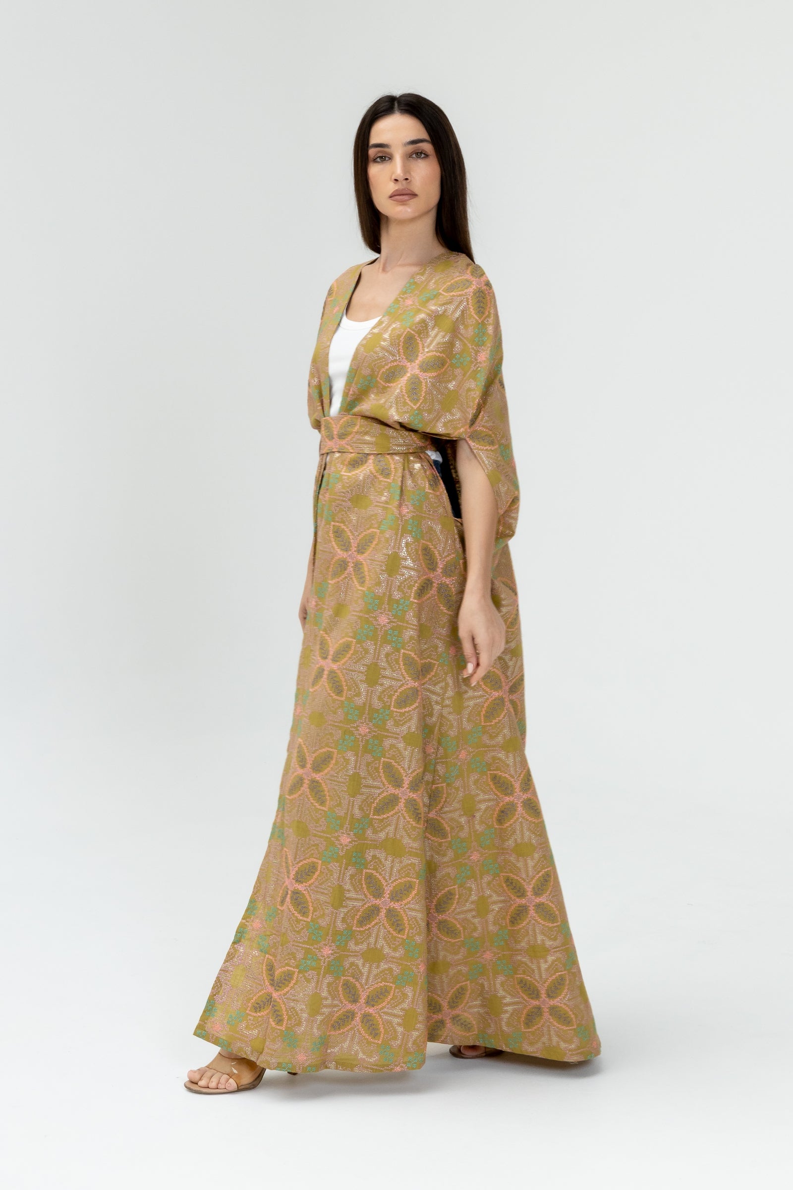 Gold Embroidered Cape