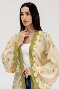 Green Watermelon Abaya