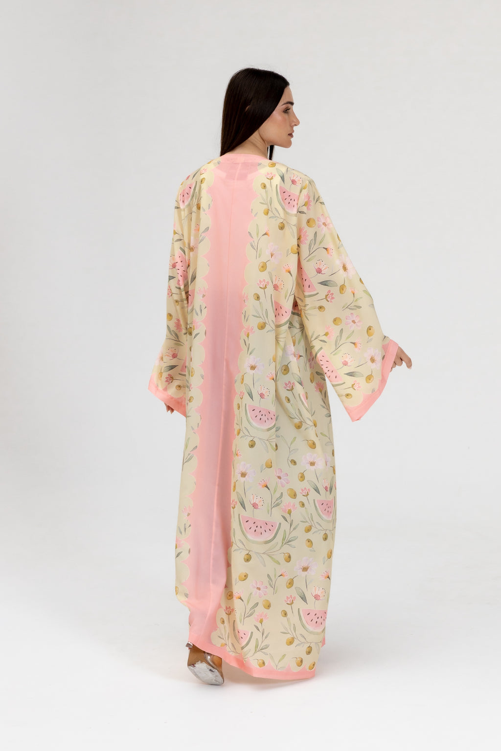 Pink Watermelon Abaya