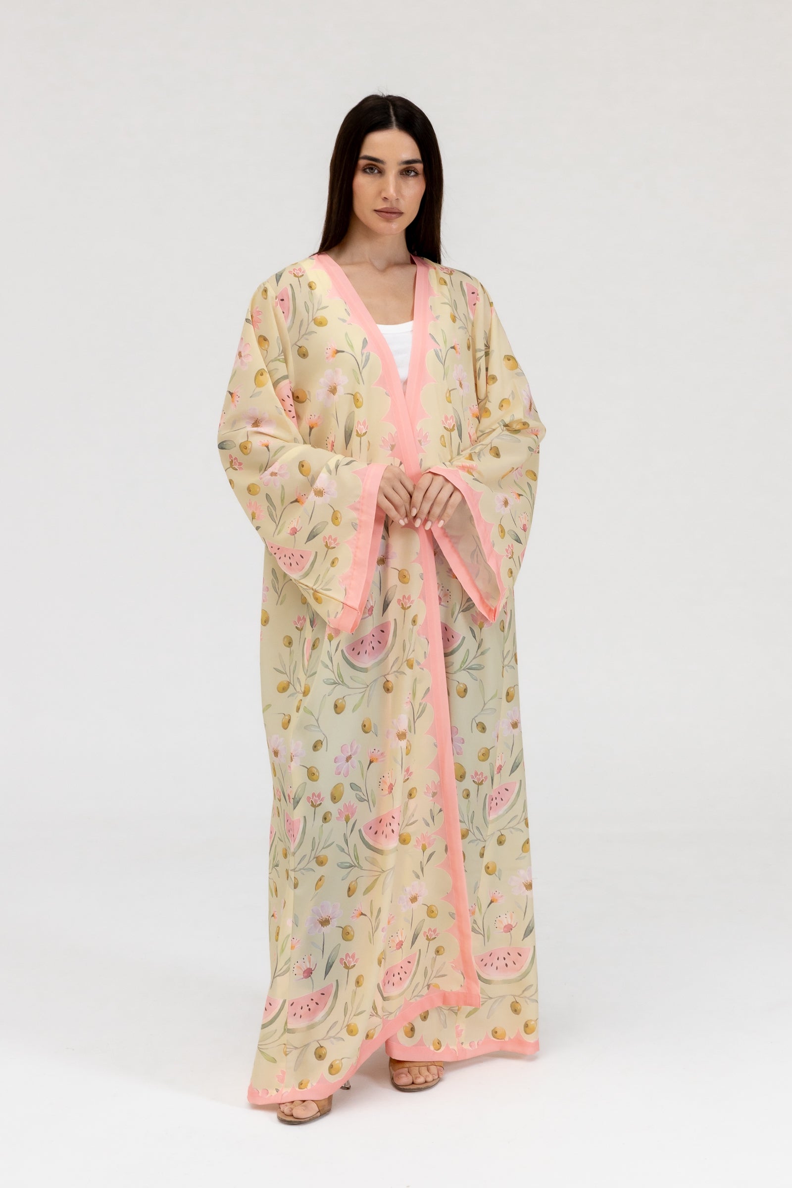 Pink Watermelon Abaya