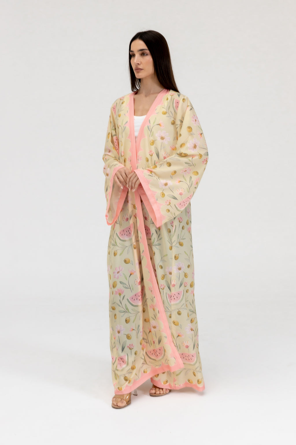 Pink Watermelon Abaya