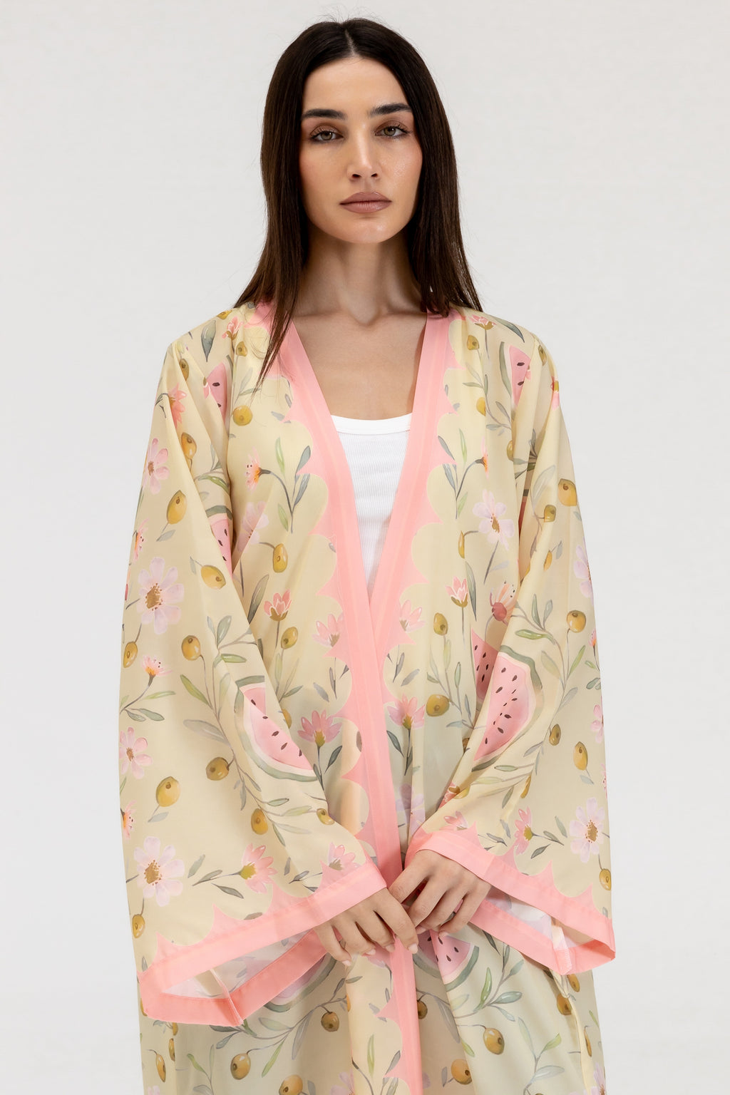 Pink Watermelon Abaya