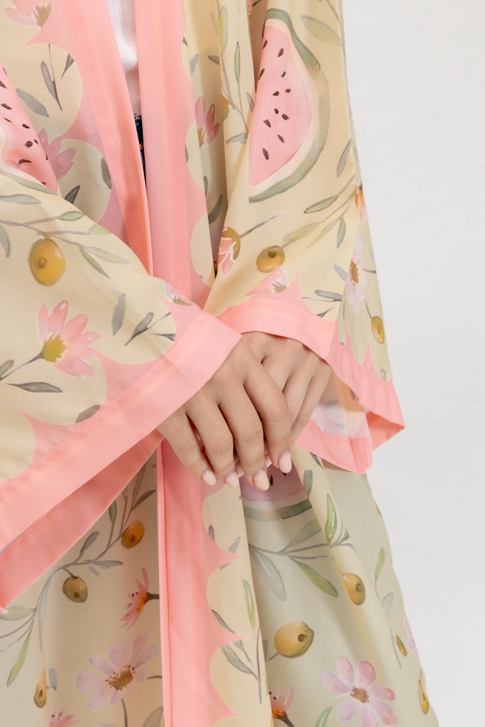 Pink Watermelon Abaya