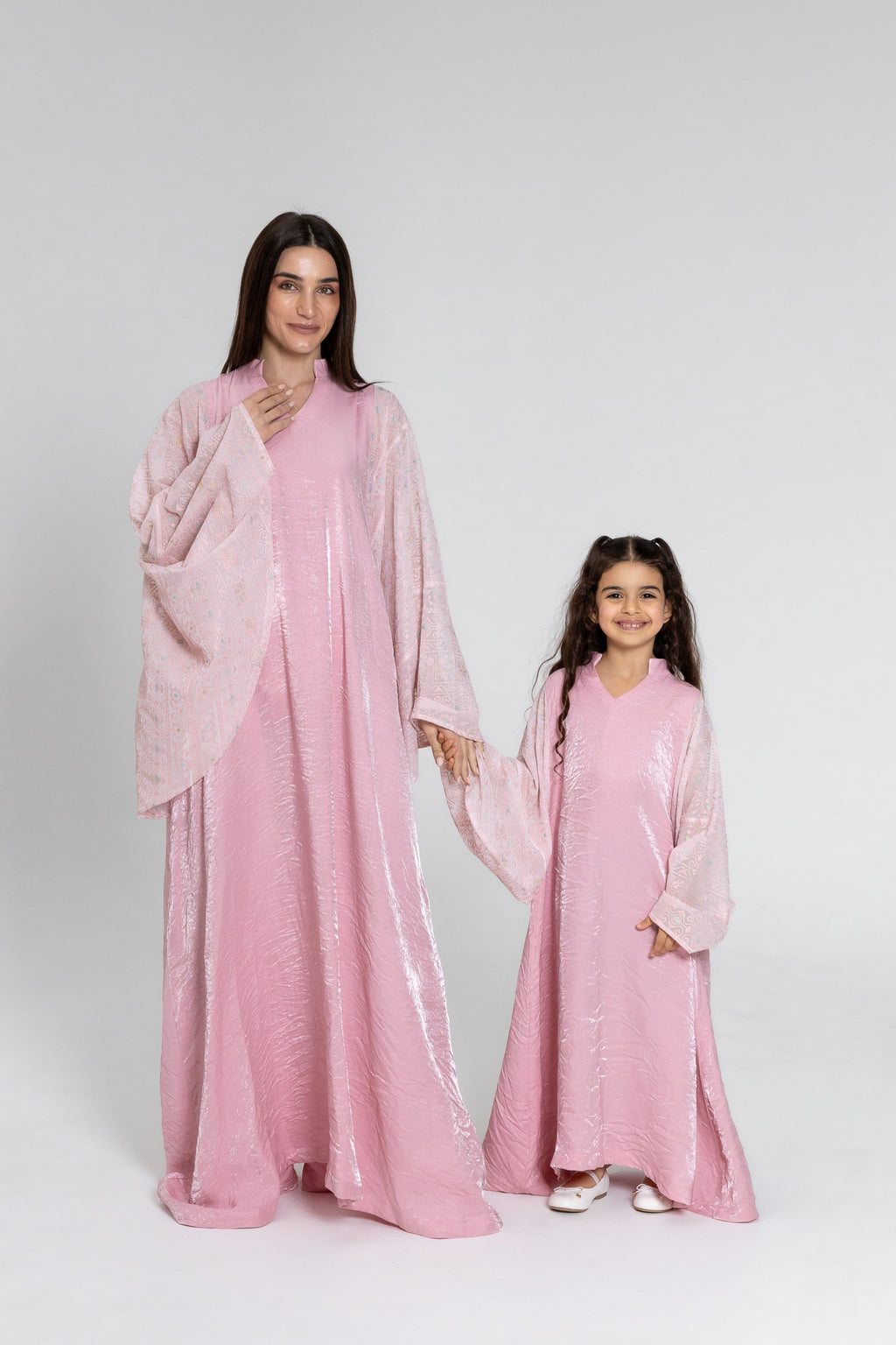 Kids Light Pink Kaftan