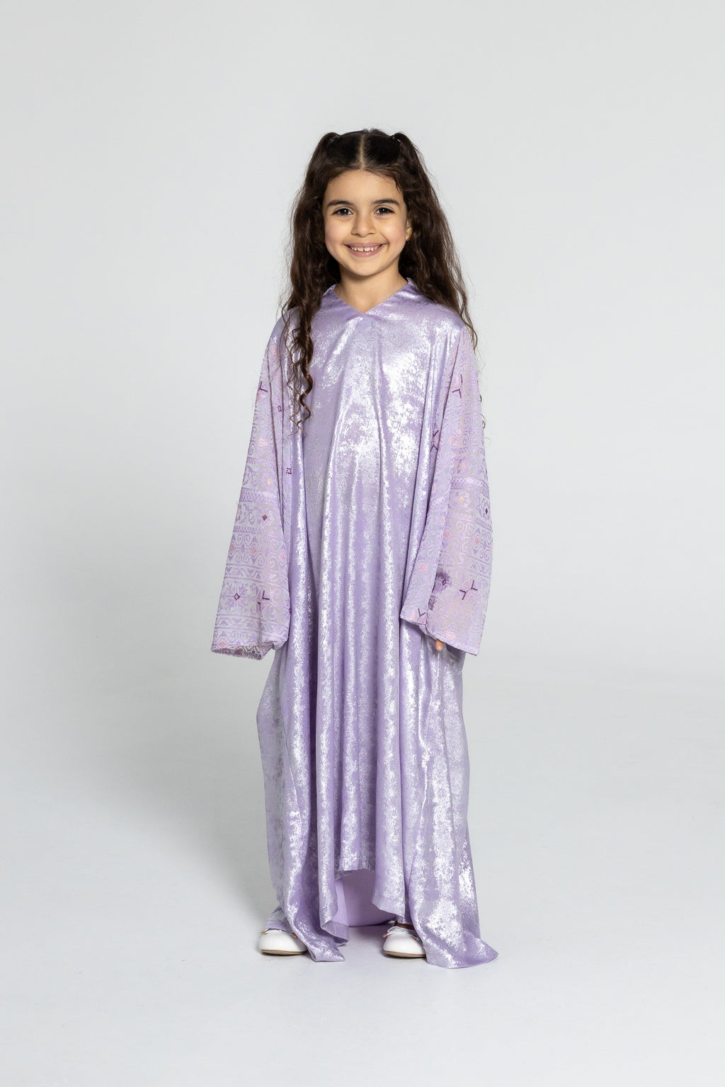 Kids Lilac Kaftan