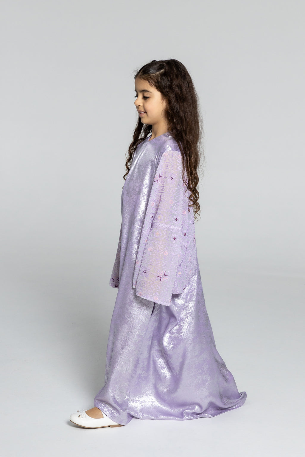 Kids Lilac Kaftan