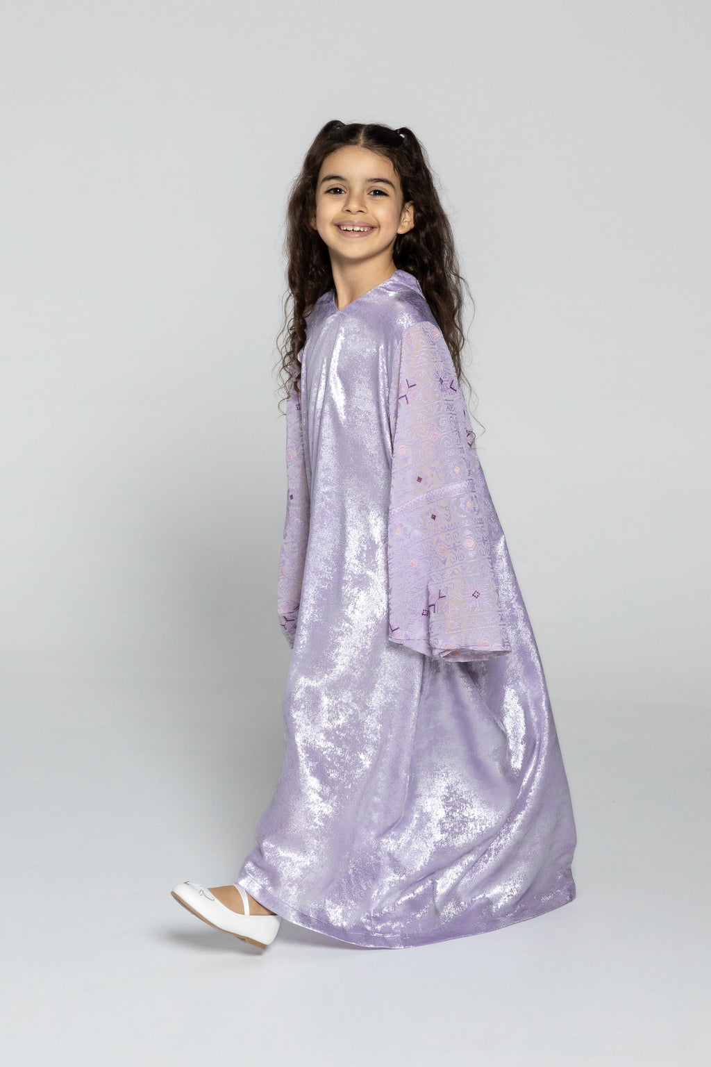 Kids Lilac Kaftan