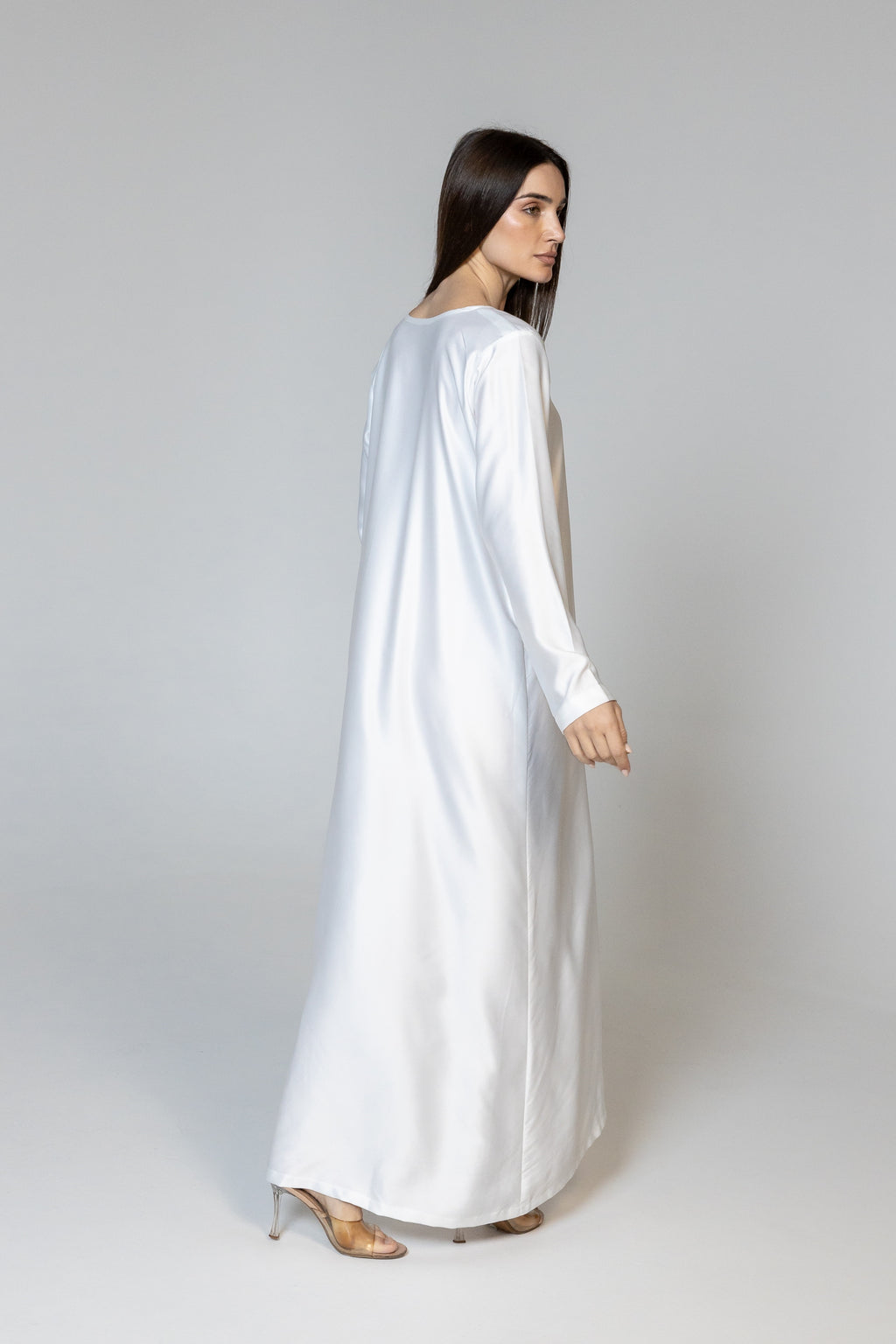 White Inner Slip Dress