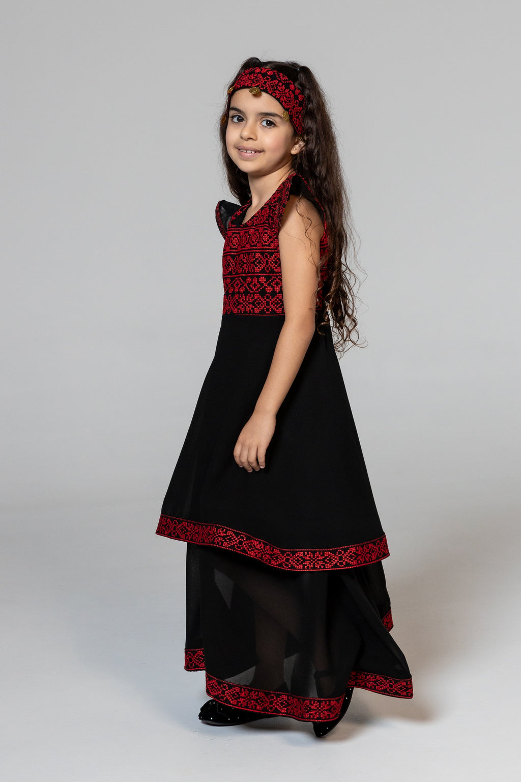 Kids Dress with Embroidered Bodice