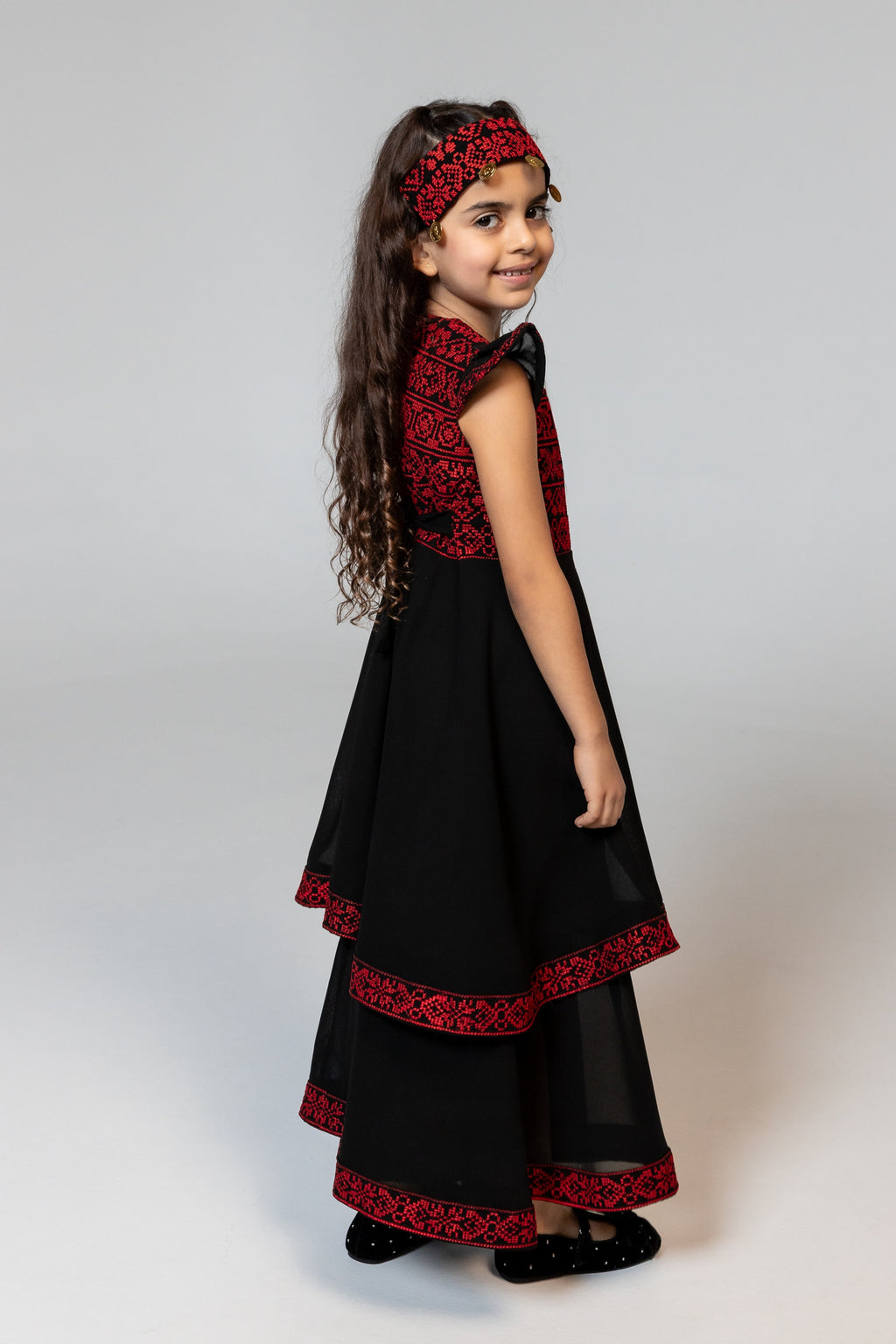 Kids Dress with Embroidered Bodice
