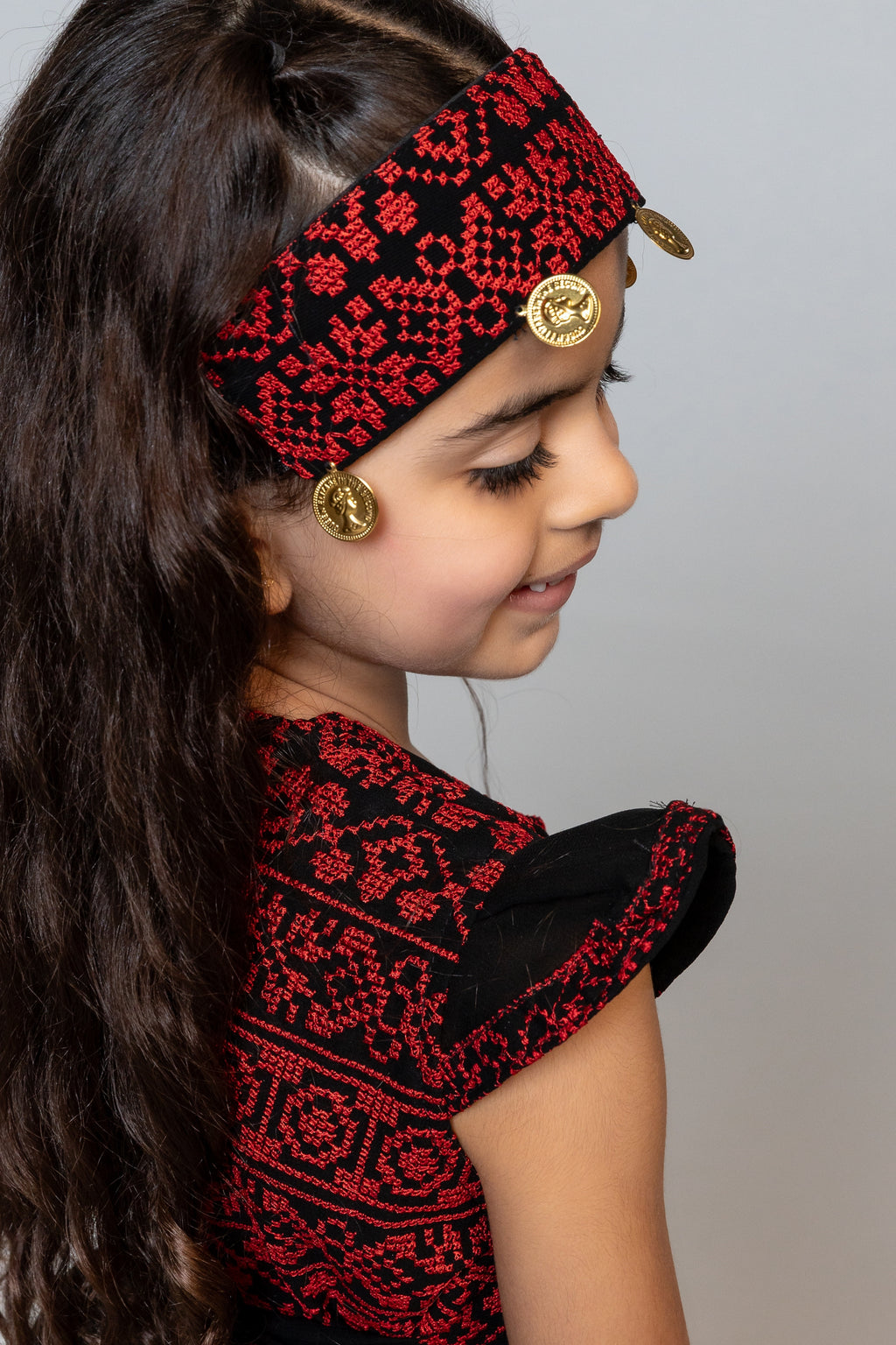 Kids Dress with Embroidered Bodice