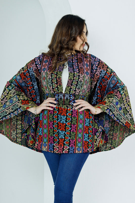 Palestinian Full Tatreez Cape