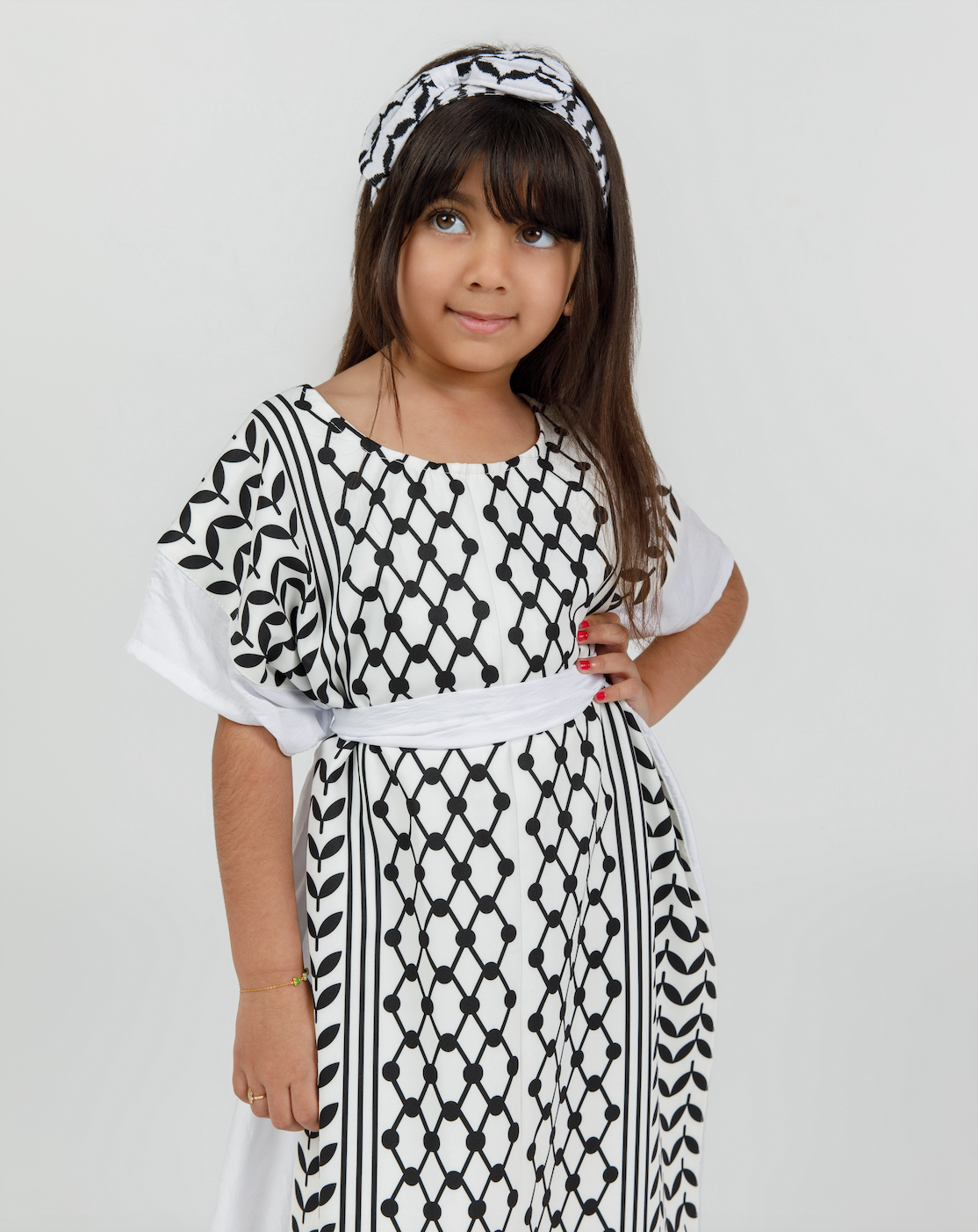 Kids Keffiyeh Kaftan